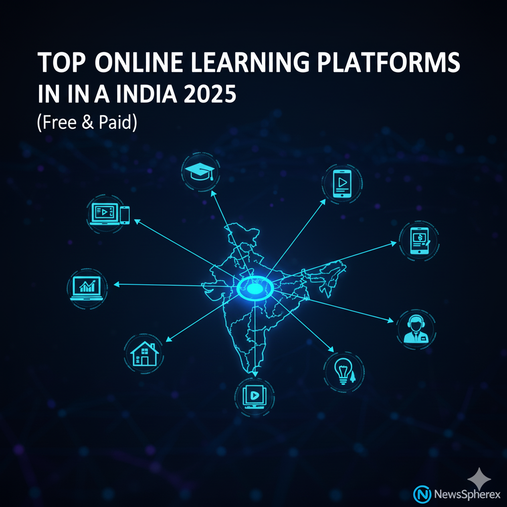 best online courses India, edtech apps India, online education India 2025, e-learning platforms India